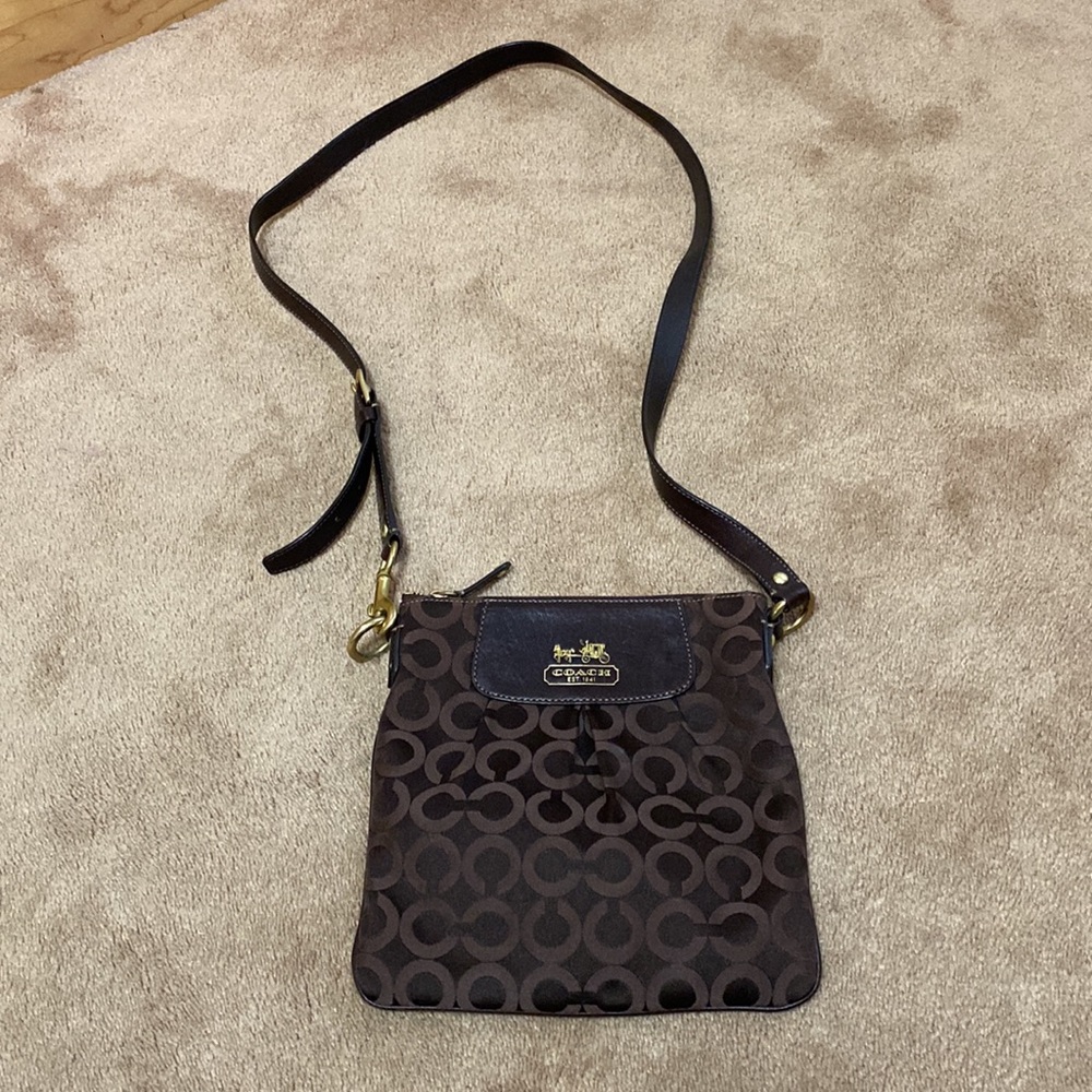 ❌Sold❌ Coach Brown Crossbody Bag - Picture 12 of 12